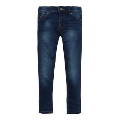 Boys' blue skinny supersoft jeans